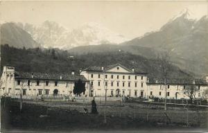 Italy Cartolina Postale Italian Monastery School Monk Real Photo Postcard