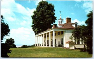 Postcard - East Front at Mount Vernon, Virginia, USA