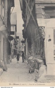 DINAN, France, 1900-10s ; Rue de la Cordonnerie