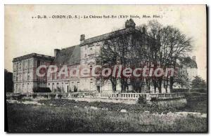 Postcard Old Oiron Chateau Southeast