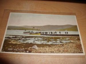 FERRY PIER,OMEATH,LOUTH,IRELAND POSTCARD