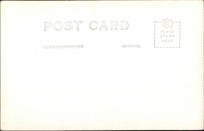 Monterey CA Street Scene c1940s Real Photo Postcard