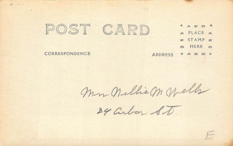 Sebago Lake ME Post Office L. Rich & Son Store RPPC Postcard