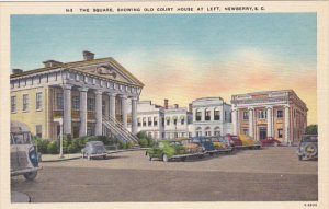 South Carolina Newberry Square Showing Old Court House Street Scene