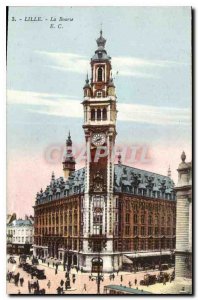 Postcard Old Lille Stock Exchange