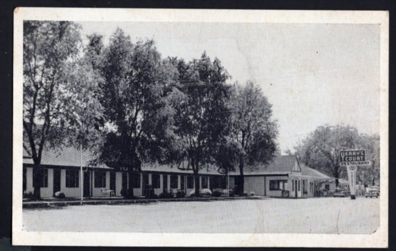 Kentucky CORBIN Yeary's Tourist Court Restaurant Garage Older Cars Route 25W 40s