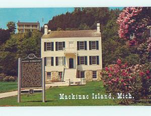 Unused Pre-1980 MUSEUM SCENE Mackinac Island Michigan MI hr0316@