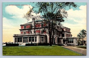 J99/ Barberton Ohio Postcard c1910 Mansion Home O.C. Barber Farm 102