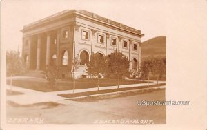 Library in Anaconda, Montana