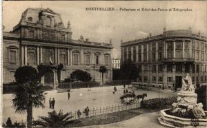 CPA MONTPELLIER - Préfecture et Hotel des Postes et Télégraphes (510960)