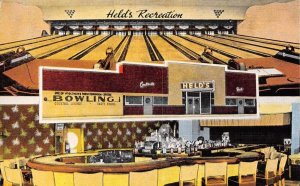 Menomonee Falls Wisconsin Held's Recreation Bowling Center,Color Linen PC U10983