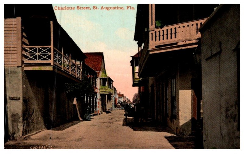 Florida  St.Augustine , Charlotte Street