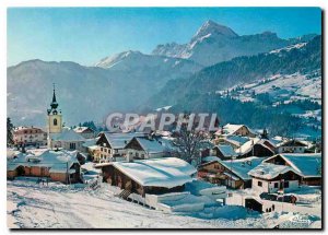 Modern Postcard Notre Dame de Bellecombe (Savoie) 1134 m alt At the heart of ...
