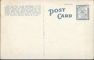 Palm Beach FL Aerial View Breakers Casino c1920 Postcard