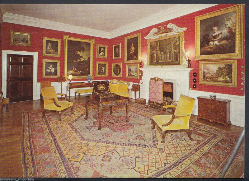 Wiltshire Postcard - The Music Room, Stourhead House  RR758