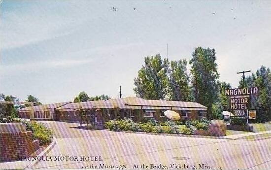 Mississippi Vicksburg Magnolia Motor Hotel