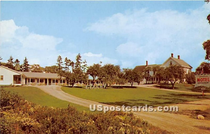 The Yardarm Motel & Restaurant in Searsport, Maine United States