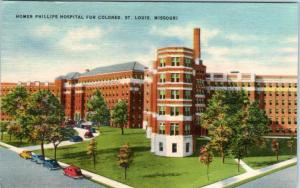 ST. LOUIS, MO ~ Homer Phillips Hospital for Colored ~ Black Americana   Postcard