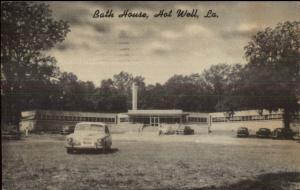 Hot Well LA Louisiana Bath House Postcard