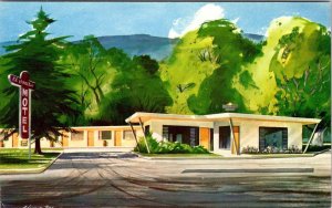 St Helena, CA California  EL BONITA MOTEL Napa County ROADSIDE ca1950's Postcard
