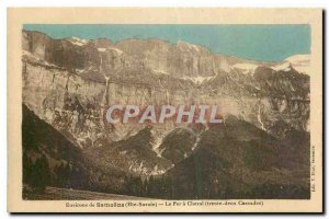 Old Postcard Around Samoens Haute Savoie Le Fer a Cheval thirty two Waterfalls