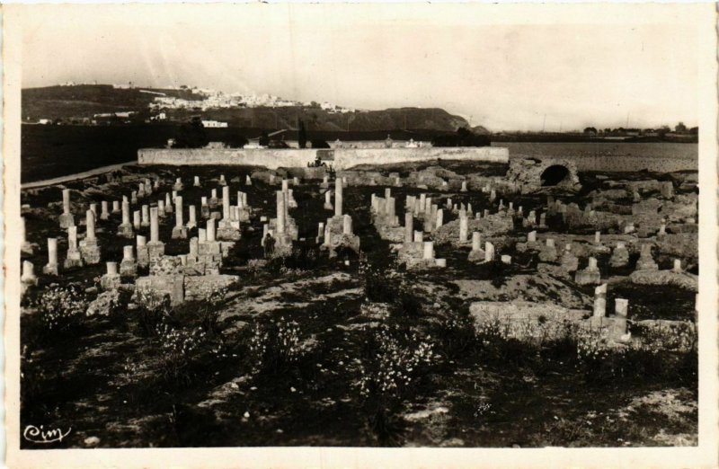 CPA AK Ruines de CARTHAGE, Basilique TUNISIE (748154)