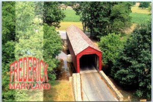 Postcard - The Roddy Road Bridge - Frederick, Maryland