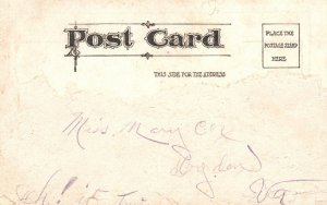 Vintage Postcard 1900's Let Us Get Together! Sweet Couple Lovers Romance Comics