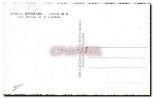 Old Postcard Entervaux The city Entree and fortified Citadel