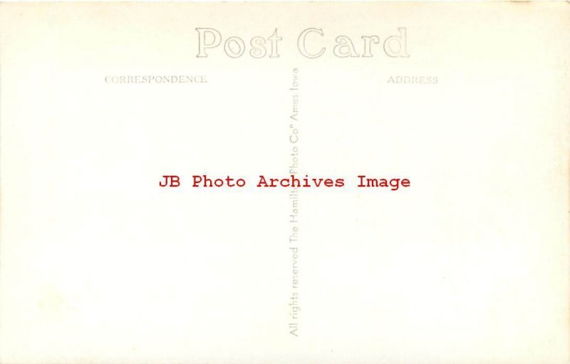 IA, Boone, Iowa, RPPC, Post Office Building, Hamilton Photo No 2249