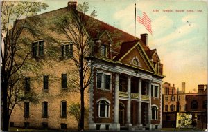 Postcard Elk's Temple in South Bend, Indiana~131322