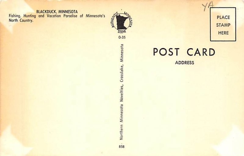 Hello From  - Blackduck, Minnesota MN  