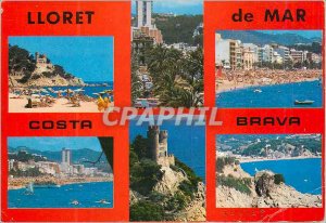 Postcard Modern Lloret de Mar, Costa Brava