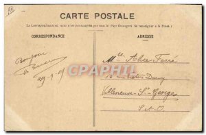 Old Postcard Folklore Guys Falaise and Ran map map lanterns