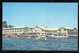 Boothbay Harbor, Maine/ME Postcard, Fisherman's Wharf Inn 