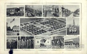 Recruit reception center Military, War 1943 light corner wear, black marking ...