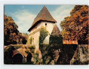 Postcard L'Entrée et les Douves, Château de Losse, Thonac, France