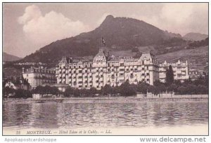 Switzerland Montreux Hotel Eden et le Cubly