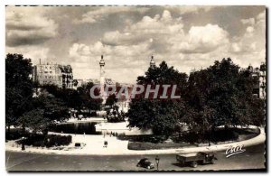 Modern Postcard Paris Place de la Nation