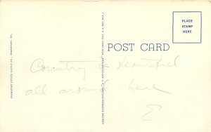 Frankfort Kentucky Daniel Boone Monument Linen Postcard Unused