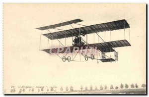 Old Postcard Jet Aviation Airplane Sommer