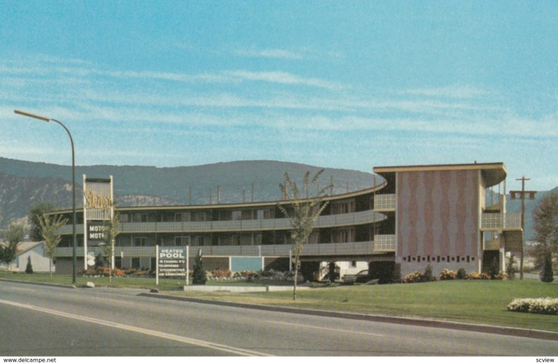 PENTICTON, BRITISH COLUMBIA, Canada, SKIER'S MOTOR MOTEL, 50-60s