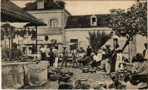 PC CPA CAPE VERDE / PORTUGAL, MERCADA, S. VICENTE, VINTAGE POSTCARD (b13365)