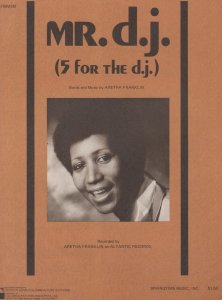 Arethra Franklin Mr DJ Soul Sheet Music