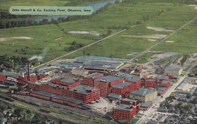 Iowa Ottumwa John Morrell & Company Packing Plant