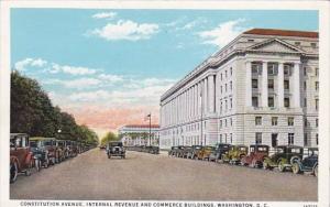 Constitution Avenue Internal Revenue And Commerce Buildings Washington D C
