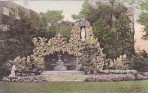 Michigan Orchard Lake Grotto S S Cyril and Methodius Seminary Handcolored Alb...