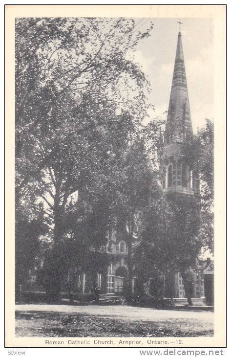 Roman Catholic Church, Arnprior, Ontario, Canada, 1930-1940s