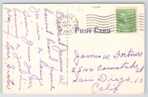 Military~Linen~Hello~Nice To Write Now & Then~Say See You Again~Mom~PM 1943 PC