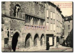 Old Postcard The Tarn et Garonne St Antonin View of the City Hall